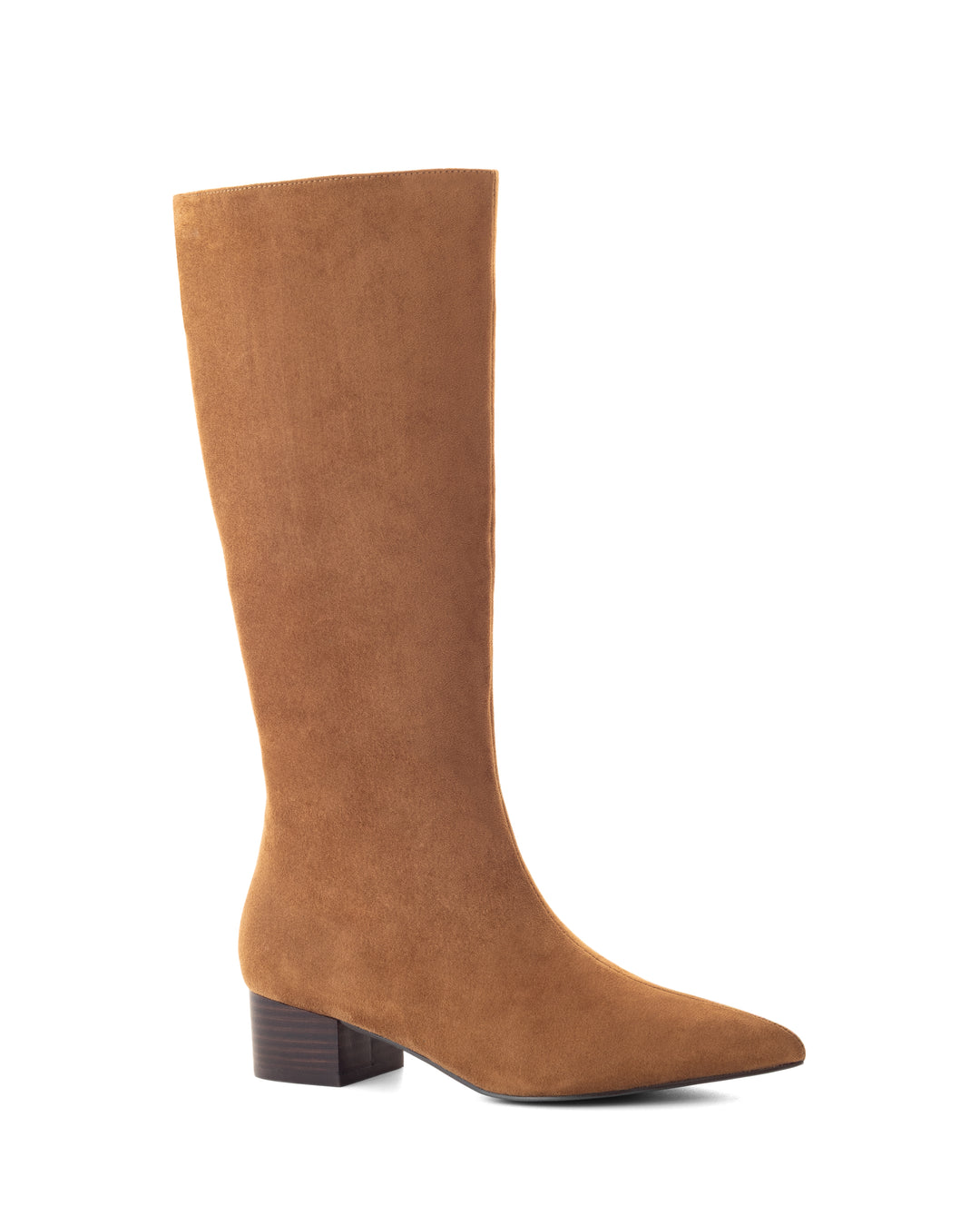 Steevie Tall Boot Toffee Faux Suede