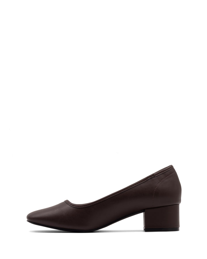Sussex Ballet Heel Chocolate