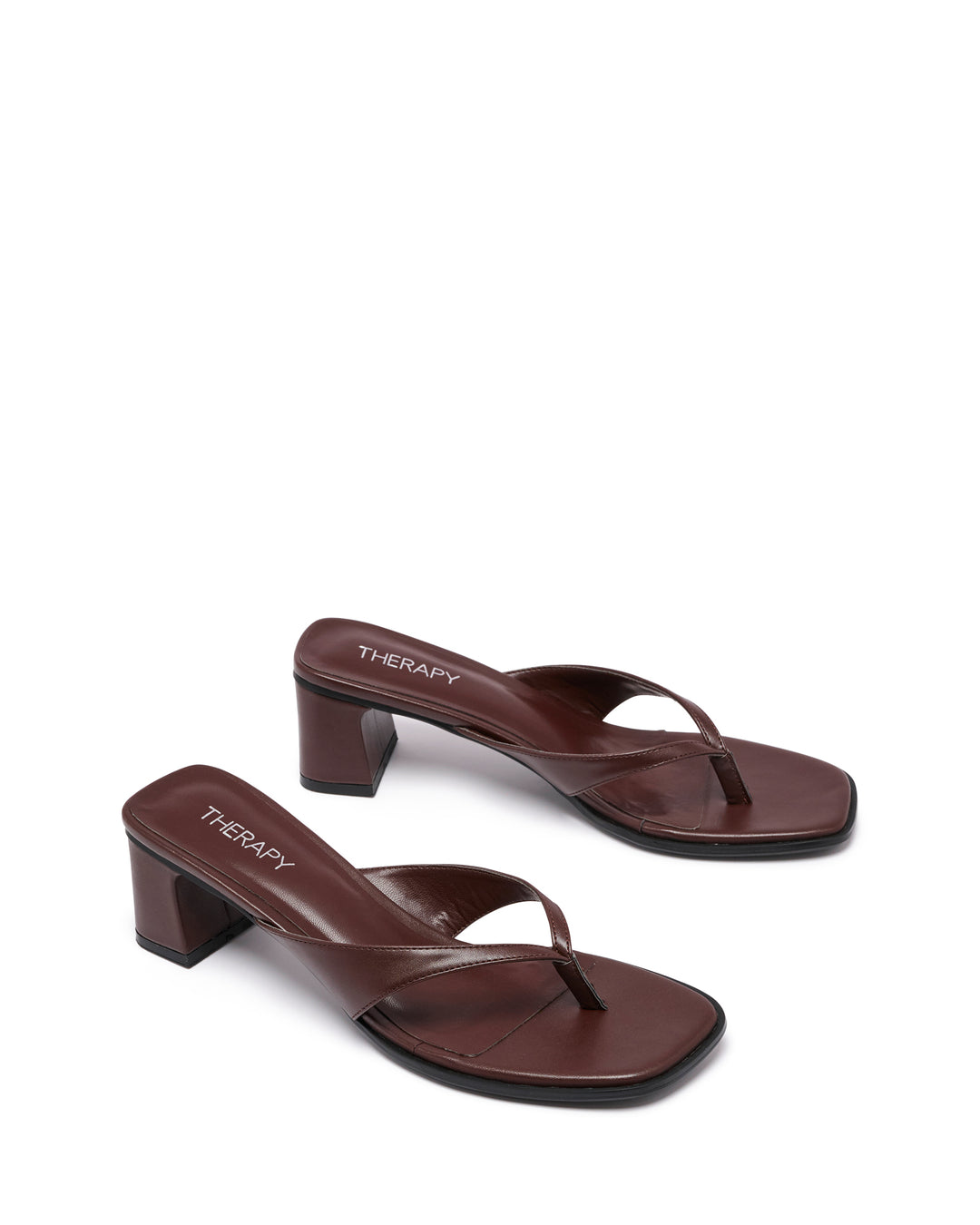 Sydney Thong Heel Chocolate