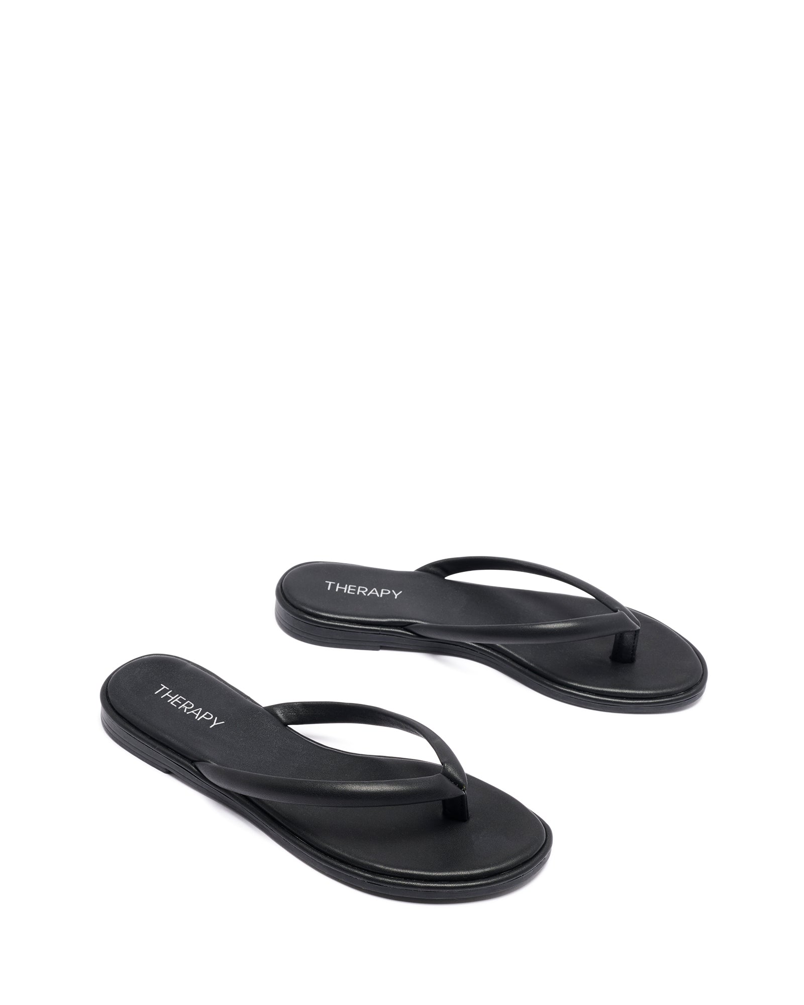 Theory Thong Slide Black