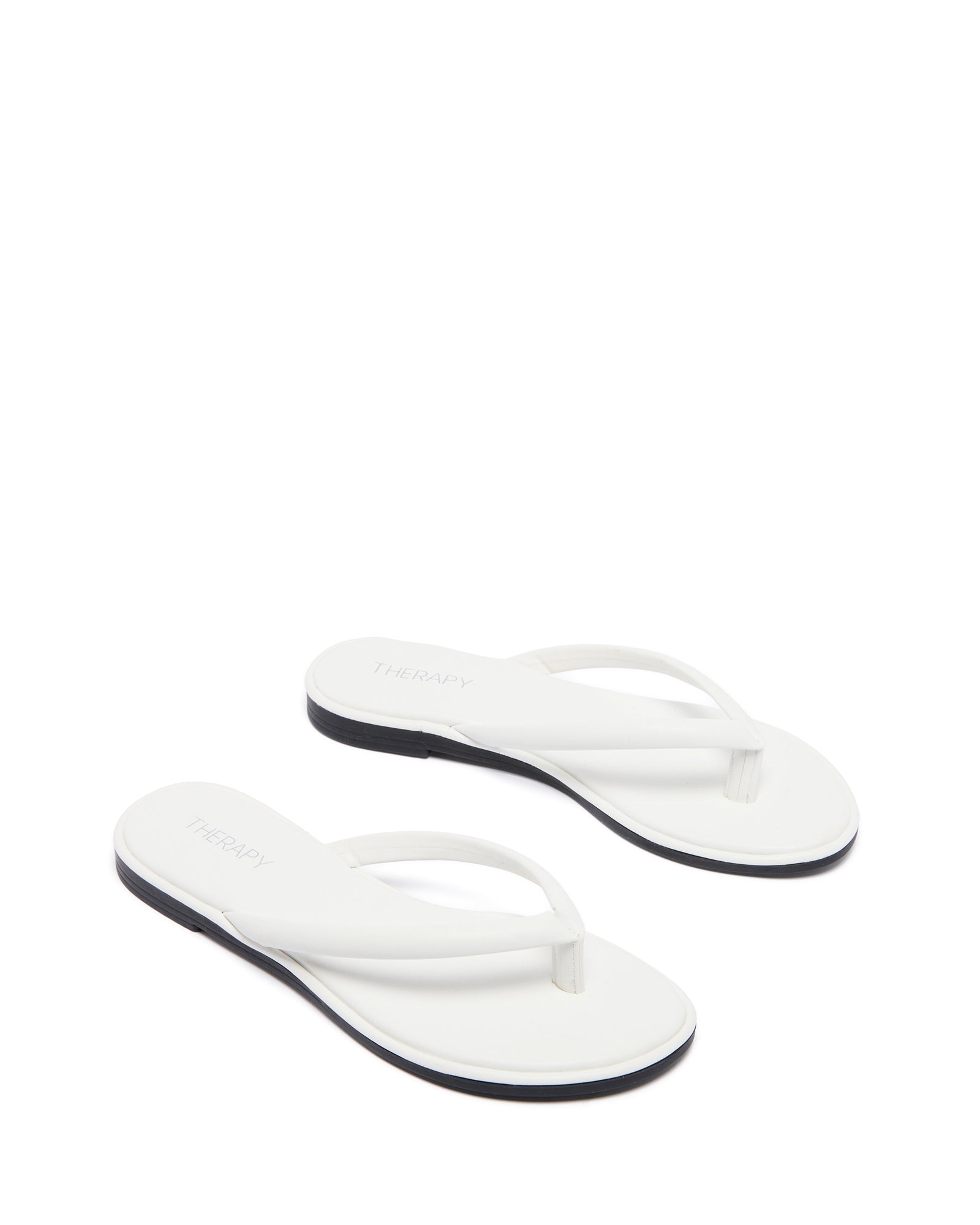 Theory Thong Slide White