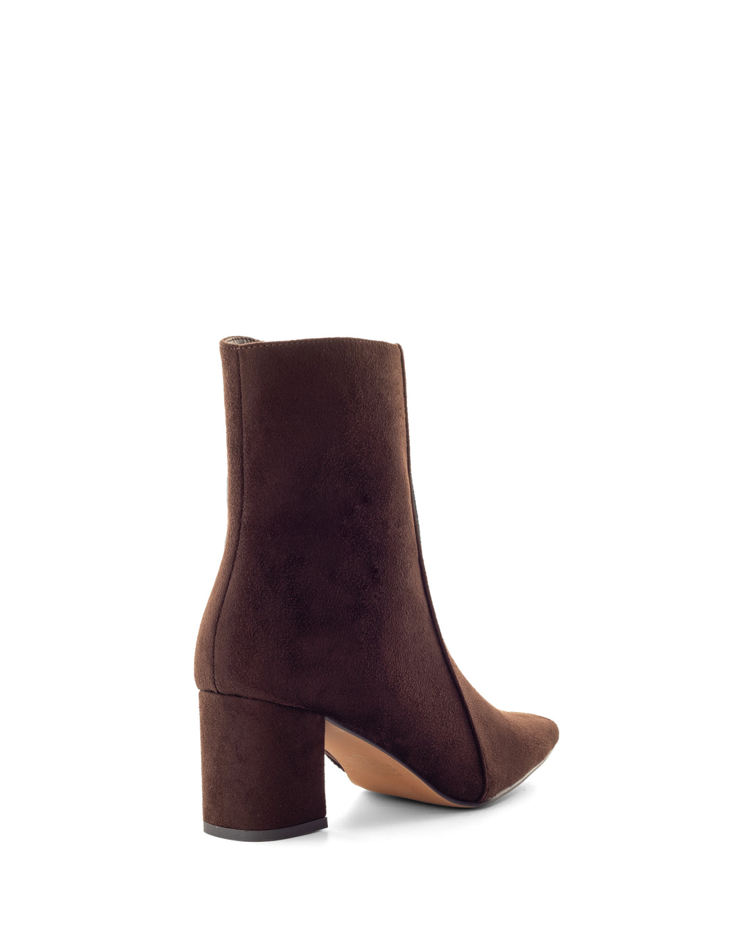 Sway Ankle Boot Chocolate Faux Suede