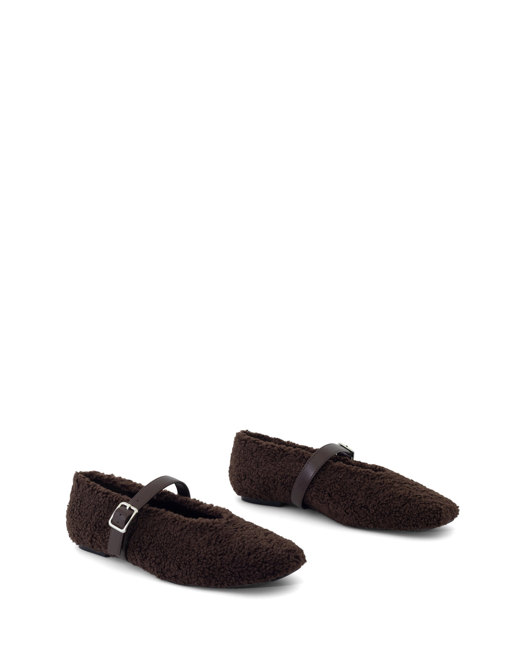 Tilt Ballet Flat Chocolate Teddy