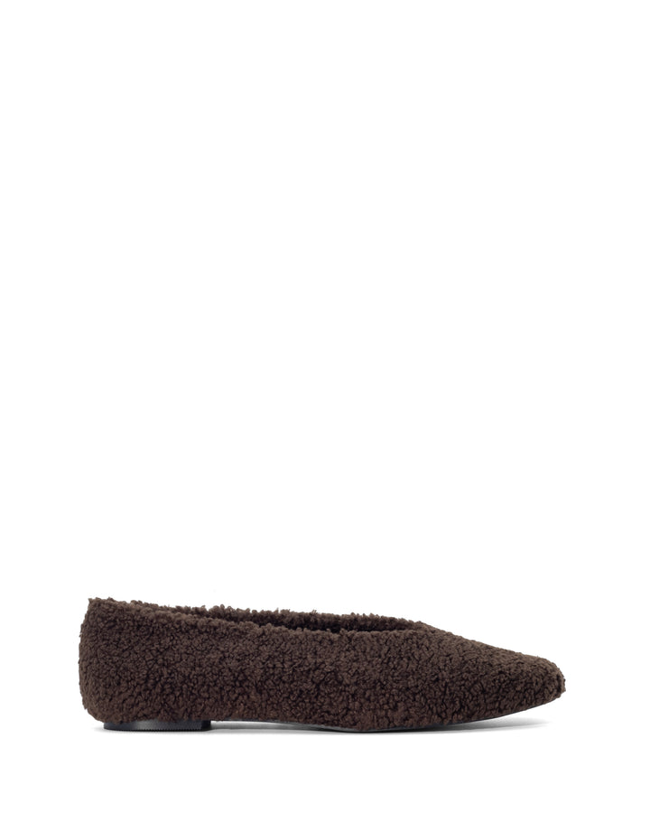 Tonic Ballet Flat Chocolate Teddy