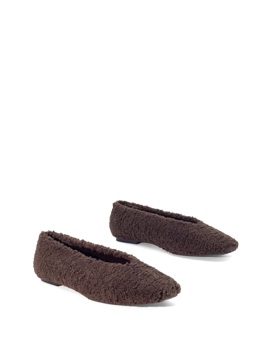 Tonic Ballet Flat Chocolate Teddy