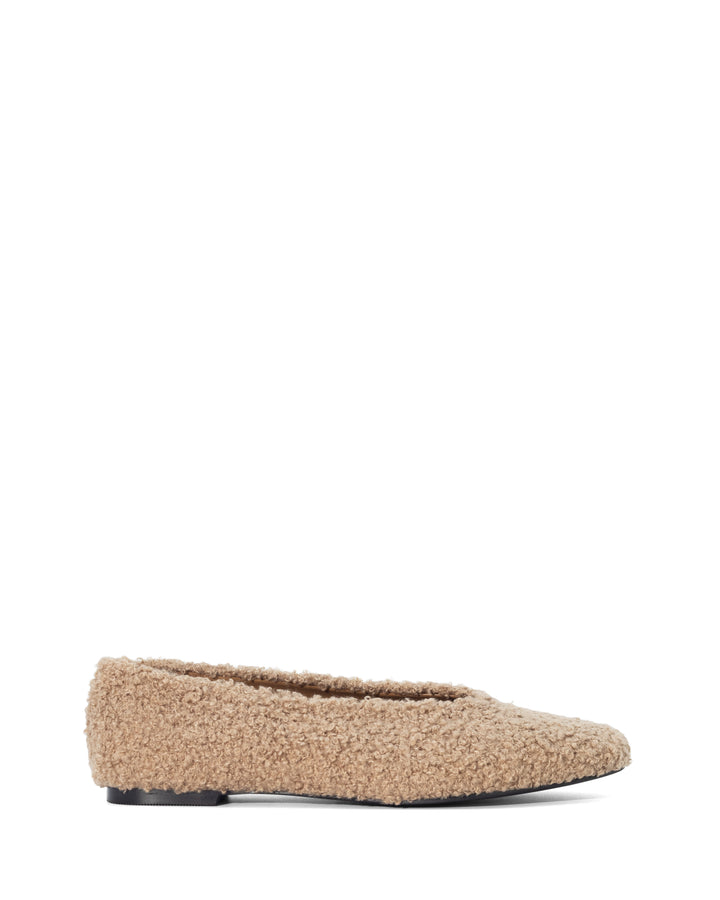 Tonic Ballet Flat Mocha Teddy