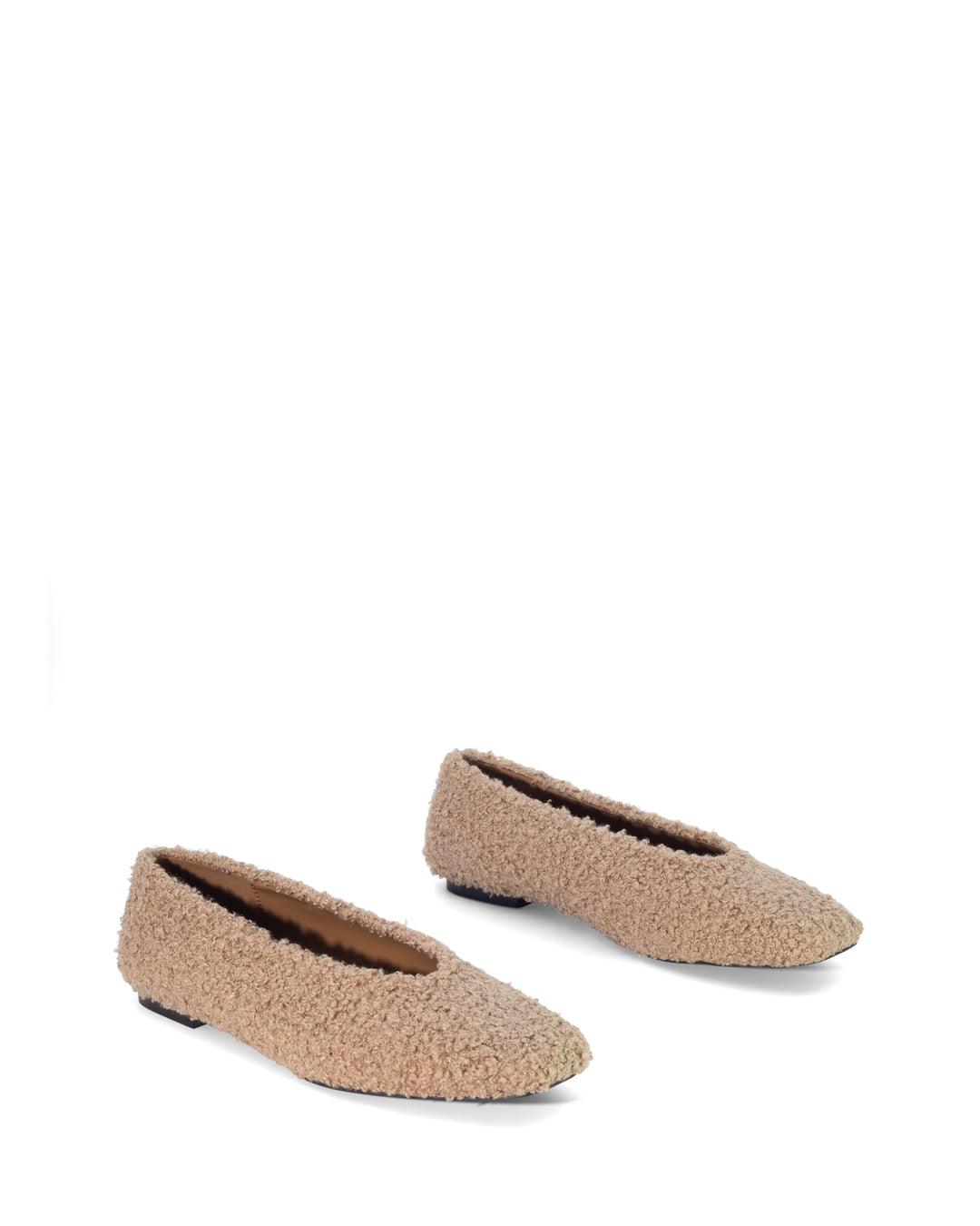 Tonic Ballet Flat Mocha Teddy