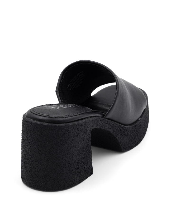 Twisted Platform Heel Black