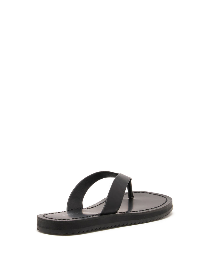 Undone Thong Sandal Black
