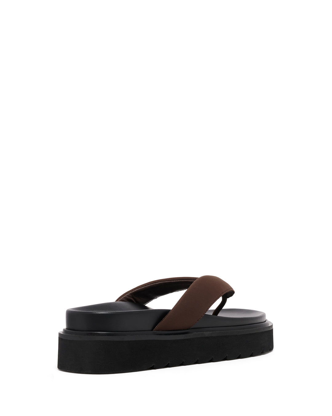Vacay Thong Sandal Chocolate Lycra