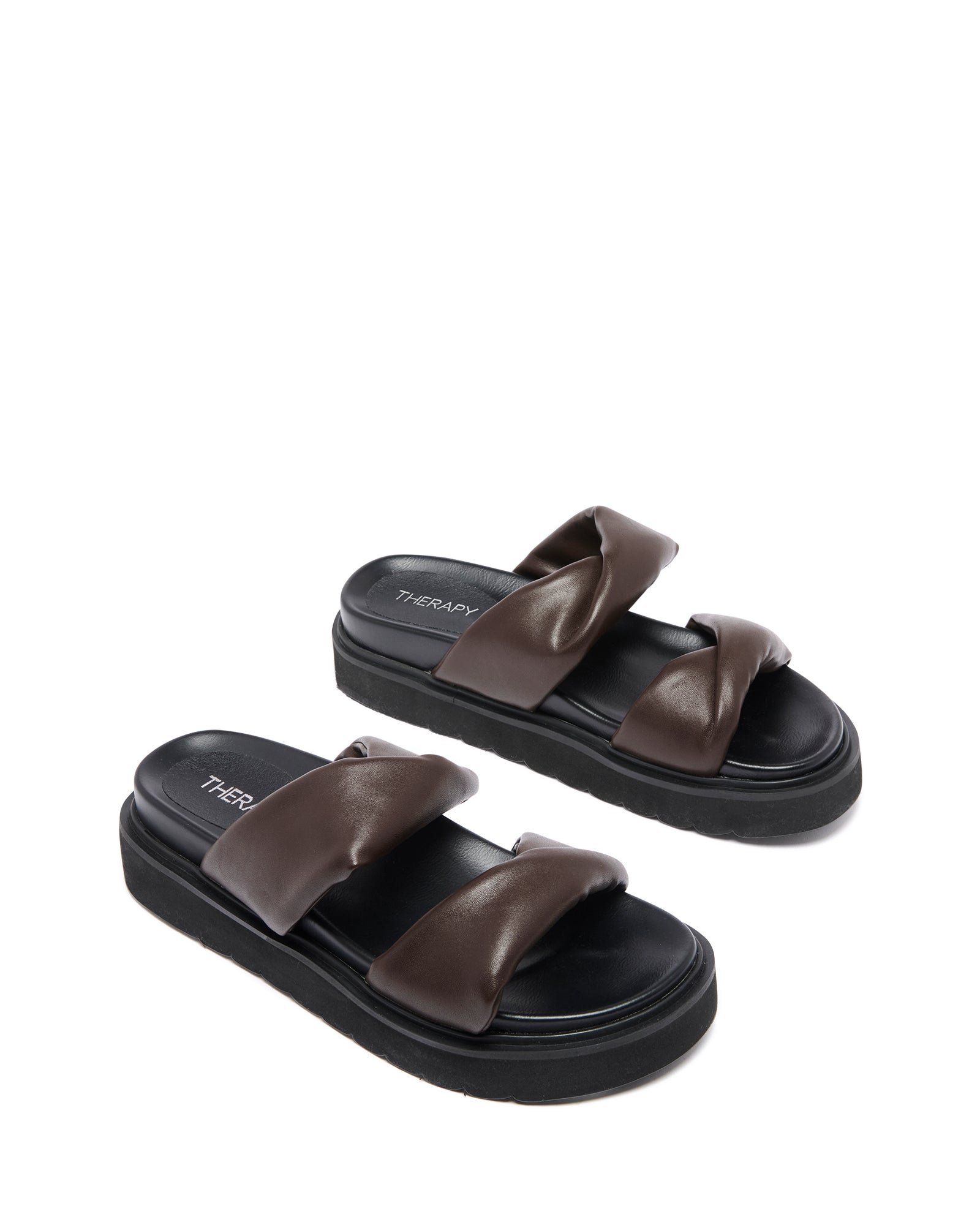 Valley Padded Slide Chocolate