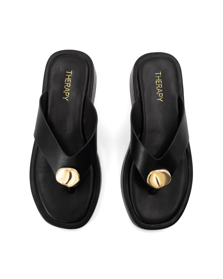 Val Thong Sandal Black