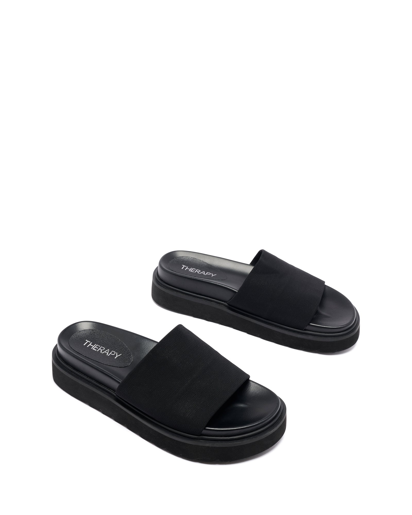 Vault Slide Black Mesh