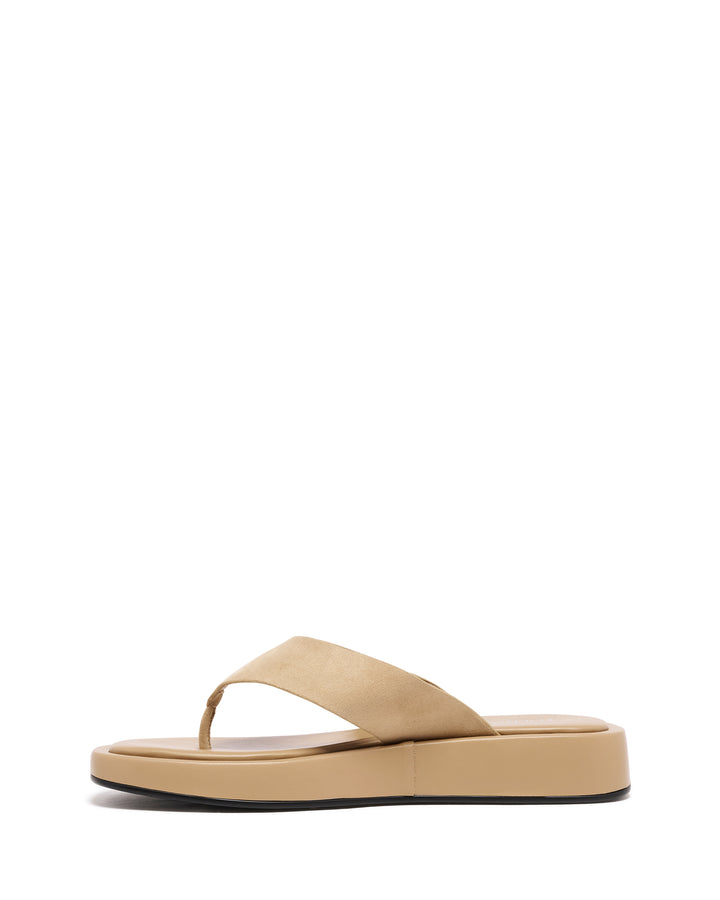 Veda Thong Sandal Cashew Suede