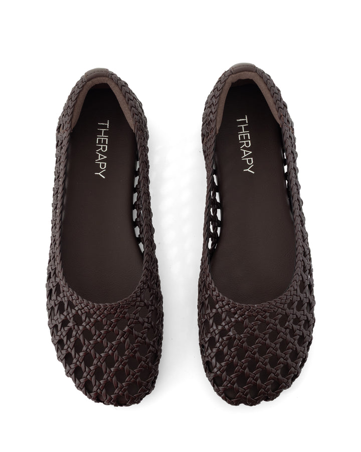 Verity Ballet Flat Chocolate