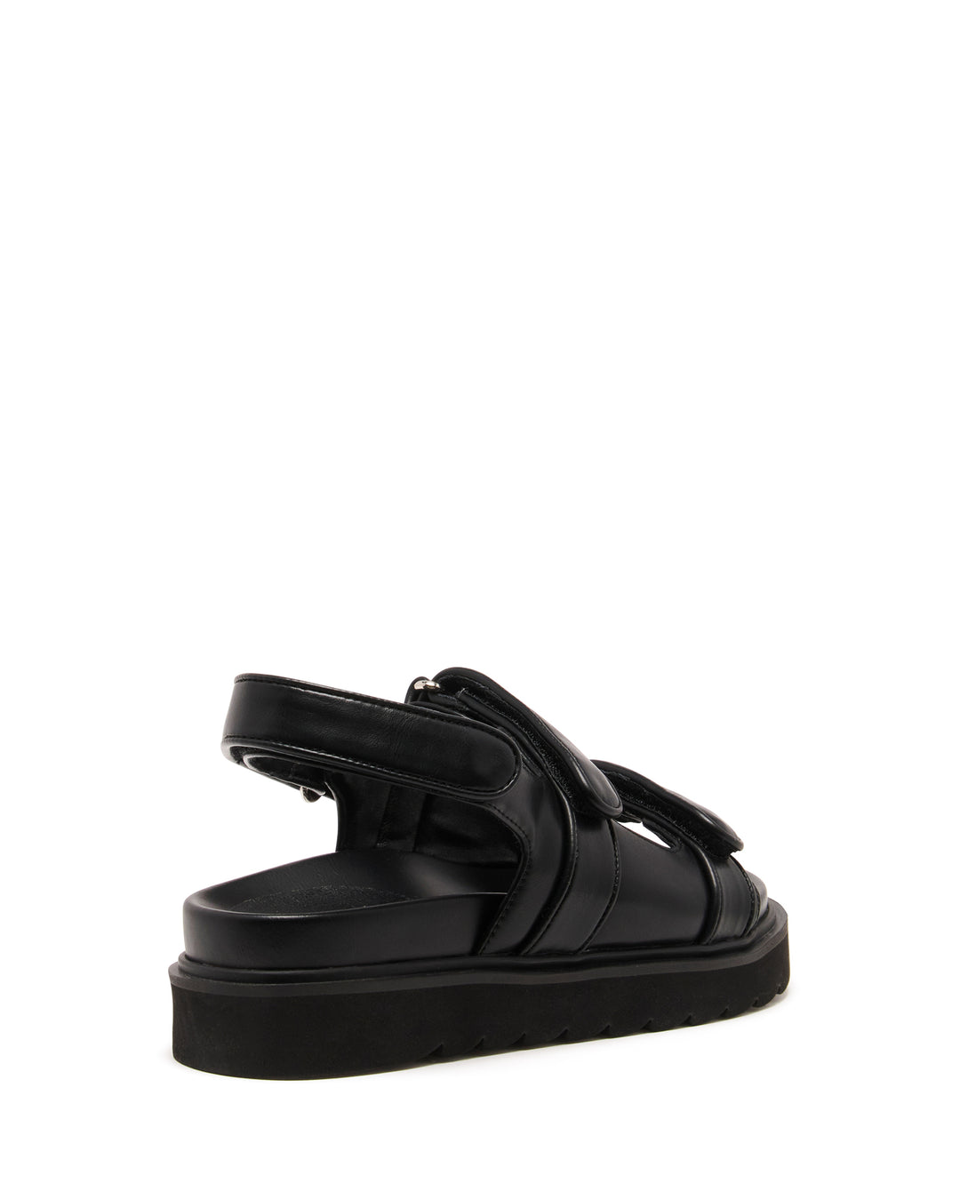 Veto Platform Sandal Black Smooth