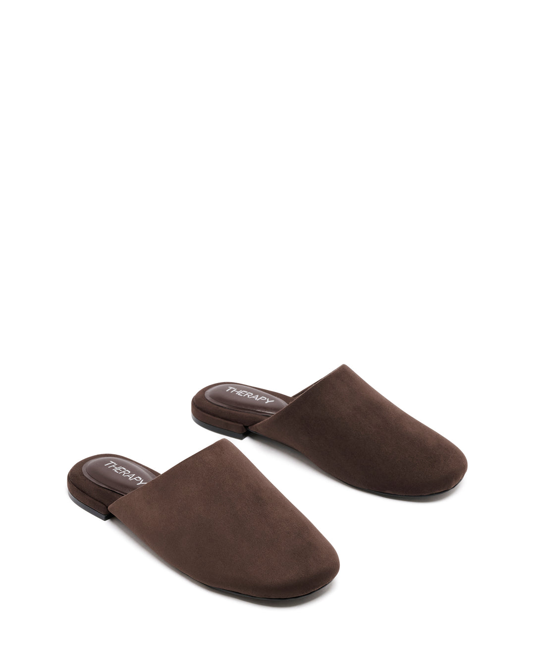 Weston Flat Chocolate Suede