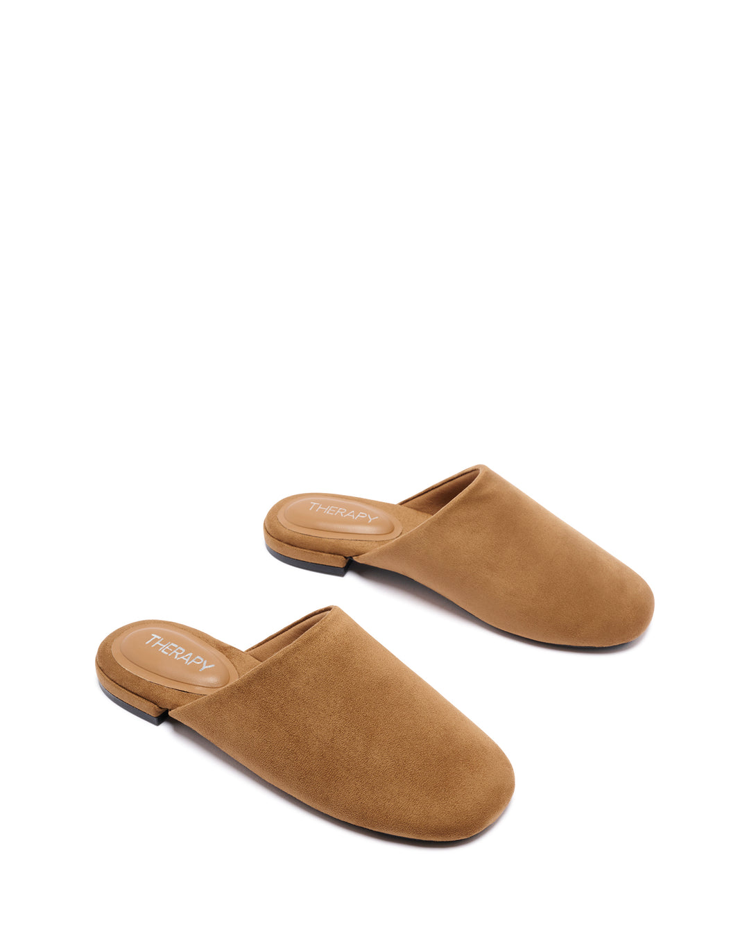 Weston Flat Toffee Suede