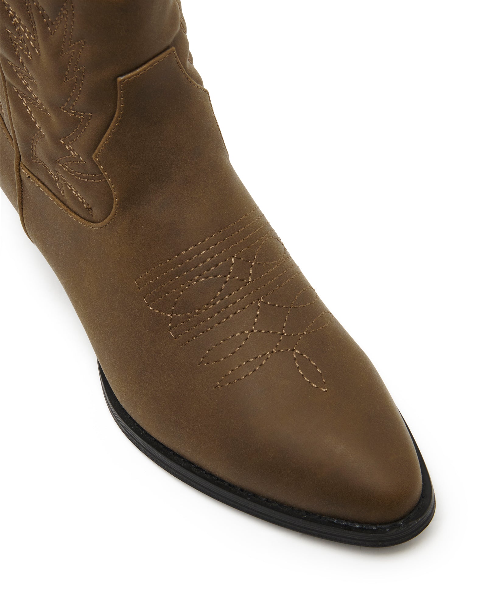 Therapy Shoes Wilder Cocoa Nubuck | Women's Boots | Western | Cowboy | Short