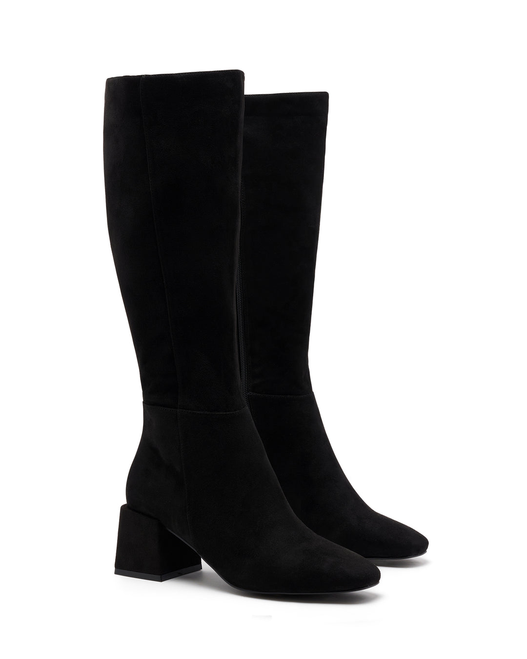 Wolf Tall Boot Black Suede