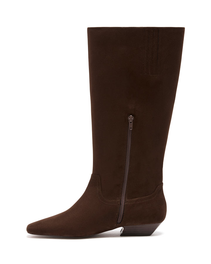 Xavier Tall Boot Chocolate Suede