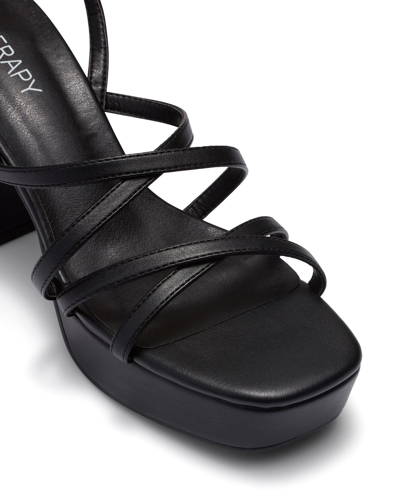 Therapy Shoes Ada Black | Women's Heels | Sandals | Platform | Strappy