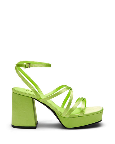 Therapy Shoes Ada Citrus Satin | Women's Heels | Sandals | Platform | Strappy