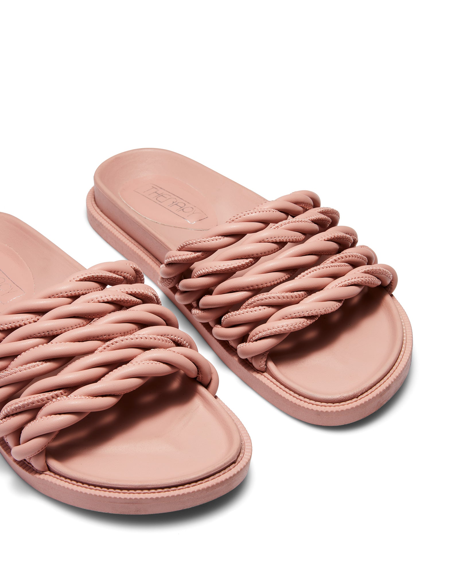 Therapy Shoes Alek Blush | Women's Slides | Sandals | Flatform | Rope