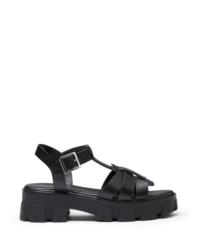 Therapy Shoes Alessia Black | Women's Sandals | Platform | Heels 