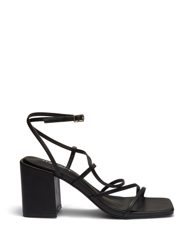 Therapy Shoes Bambi Black | Women's Heels | Sandals | Strappy | Block