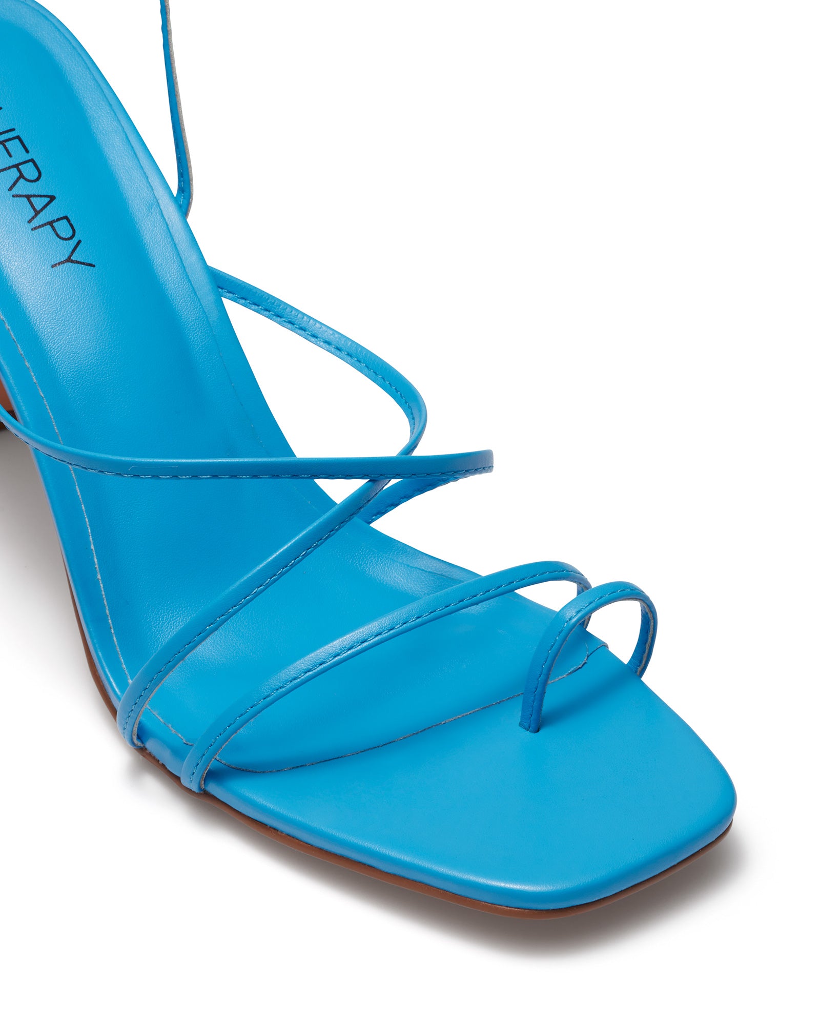 Therapy Shoes Bekka Azure | Women's Heels | Sandals | Tie Up | Strappy