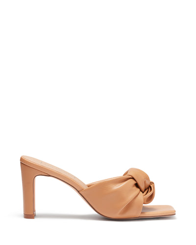 Therapy Shoes Bloom Caramel | Women's Heels | Sandals | Slip On | Knot