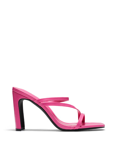 Therapy Shoes Brooklyn Pink | Women's Heels | Mule | Strappy | Dress