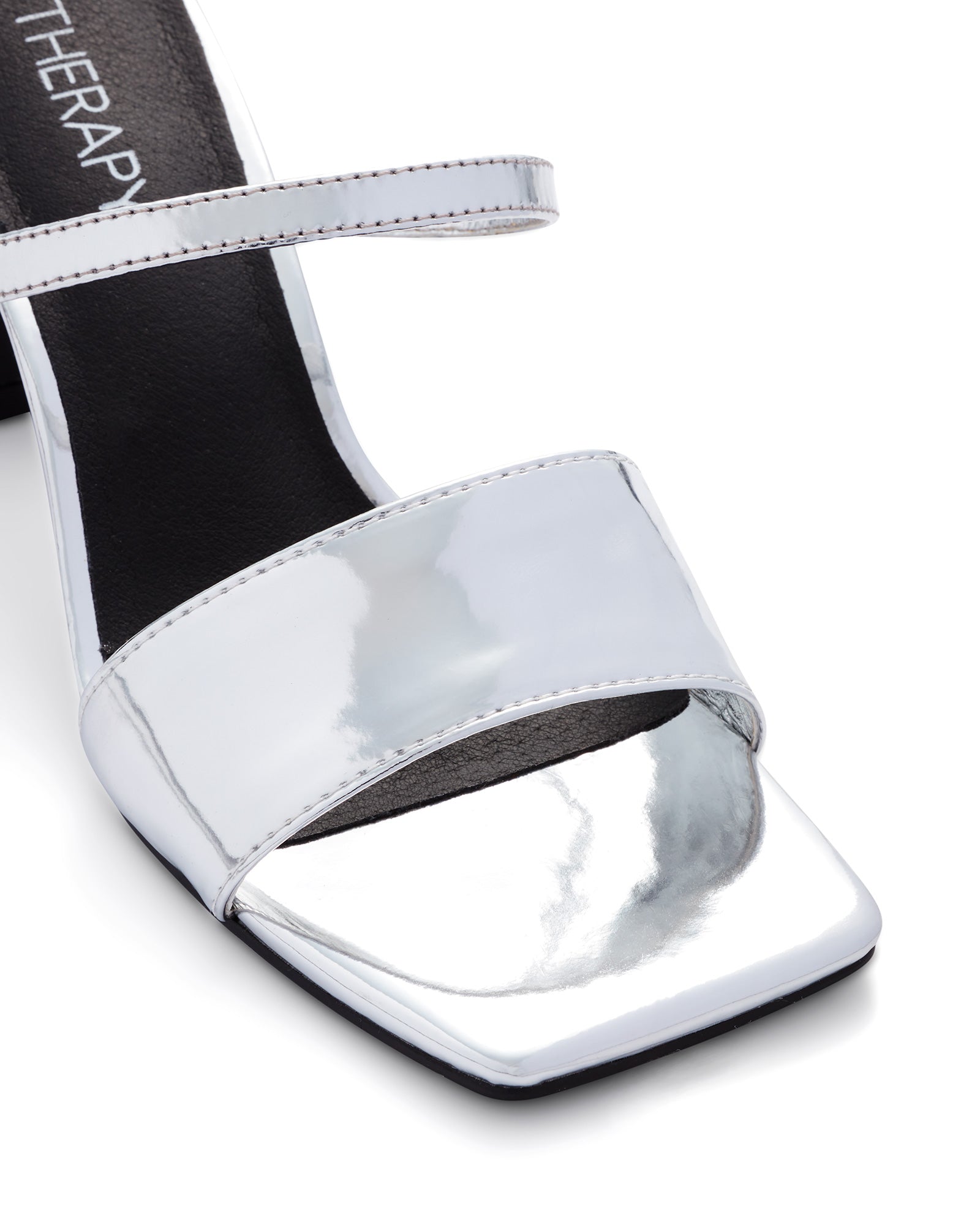 Therapy Shoes Cassie Platinum Metallic | Women's Heels | Sandals | Mules | Strappy