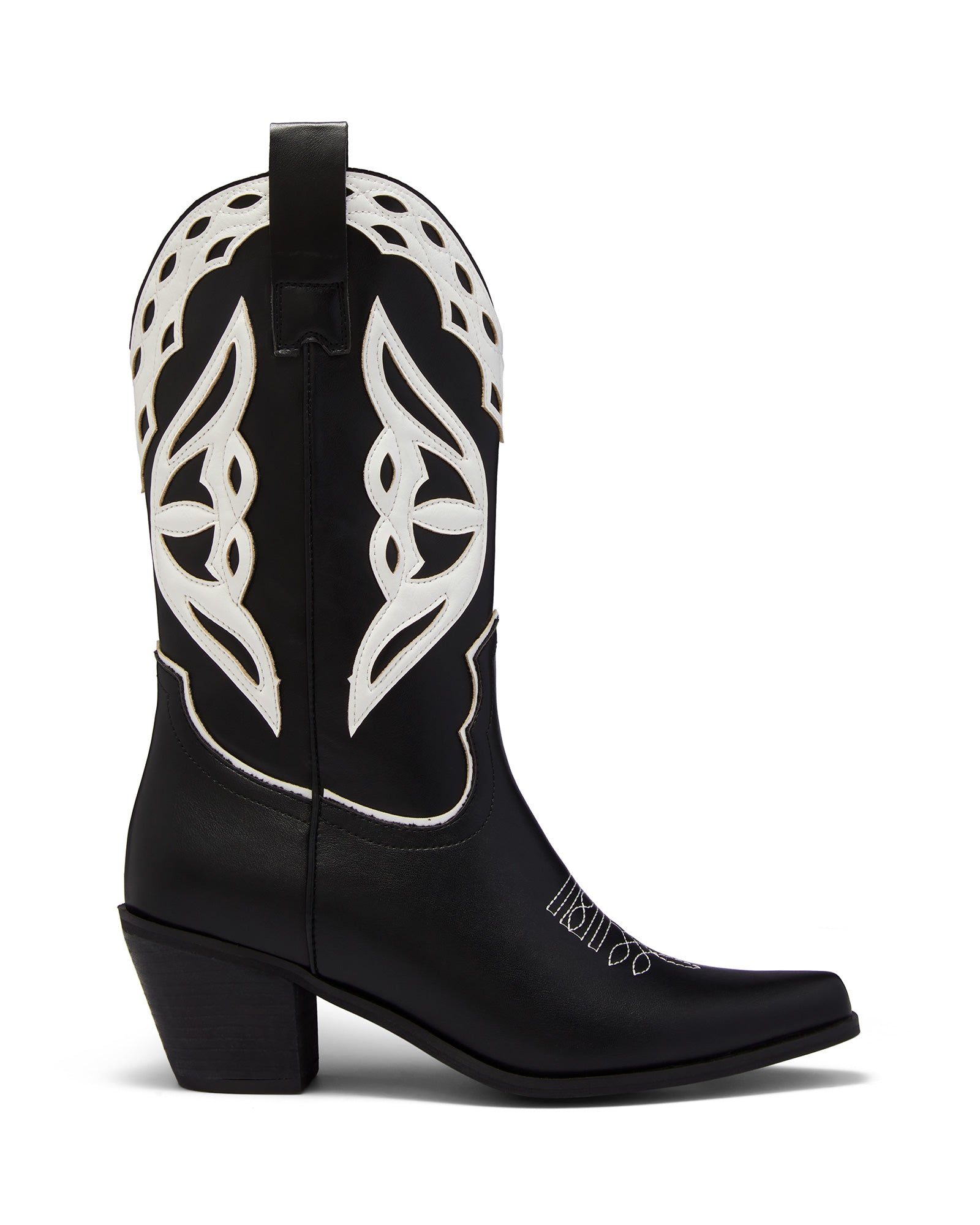 Therapy Shoes Chicago Black/White | Women's Boots | Western | Cowboy | Cowgirl