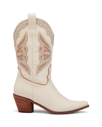 Therapy Shoes Chicago Bone Croc | Women's Boots | Western | Cowboy | Cowgirl