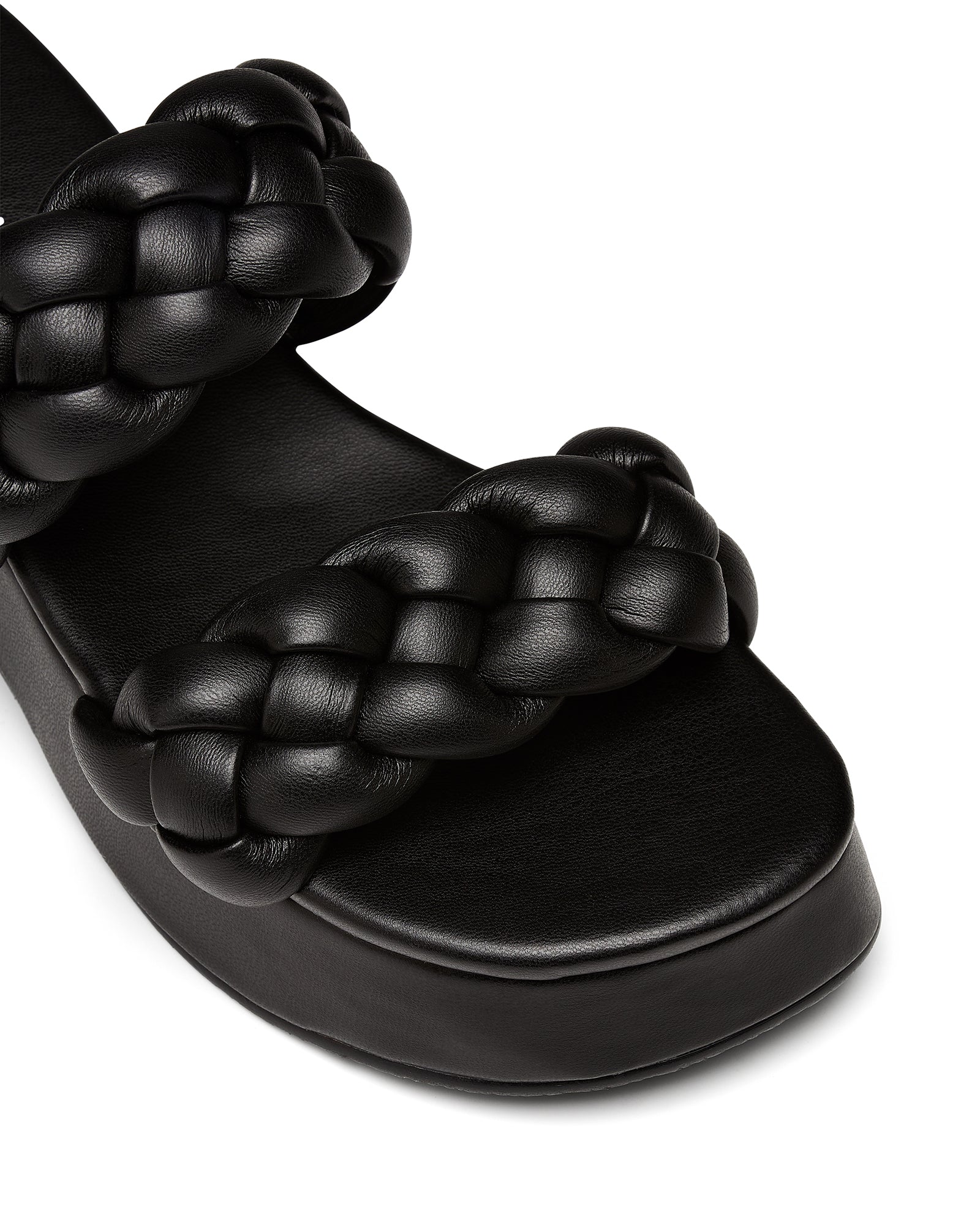 Therapy Shoes Christy Black | Women's Sandals | Slides | Platform | Woven