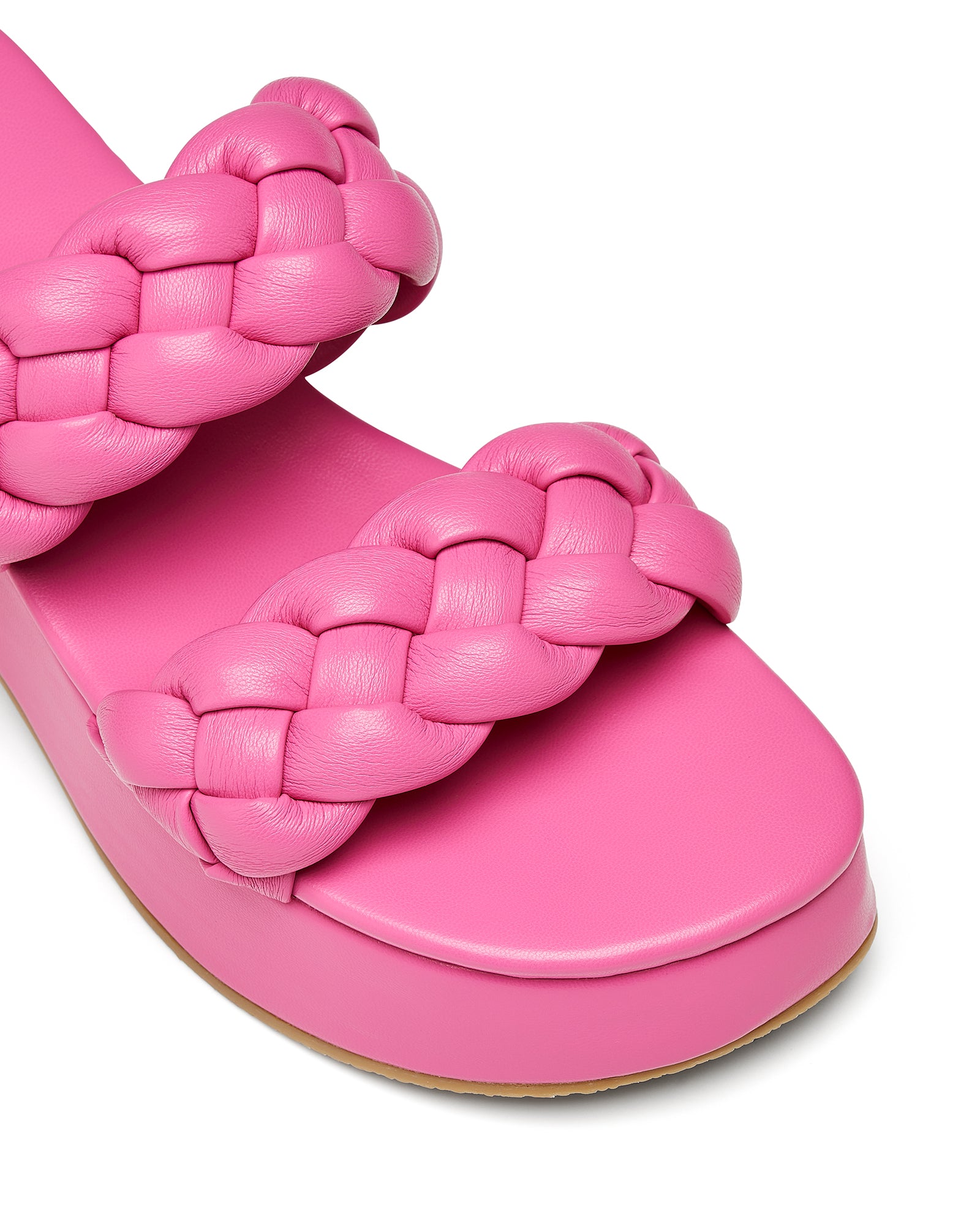 Therapy Shoes Christy Pink | Women's Sandals | Slides | Platform | Woven