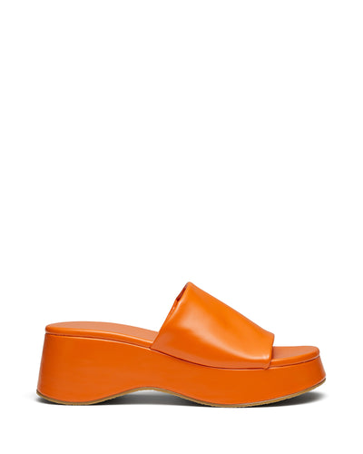 Therapy Shoes Cindy Tangerine | Women's Sandals | Slides | Platform | Mule