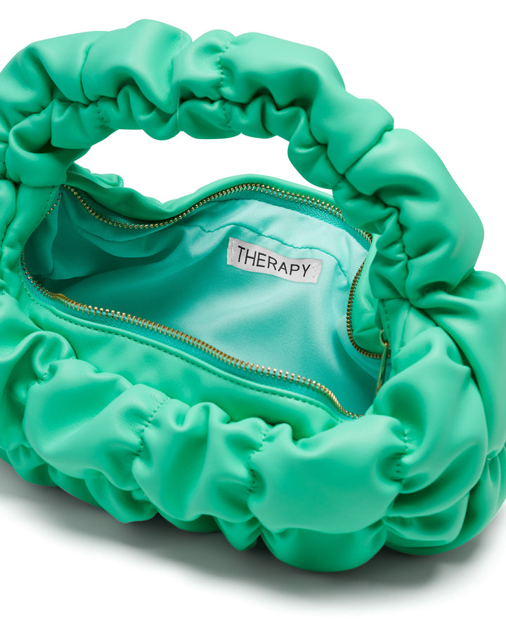 Therapy Shoes Cosmos Mint | Women's Bag | Handbag | Scrunch | Ruched