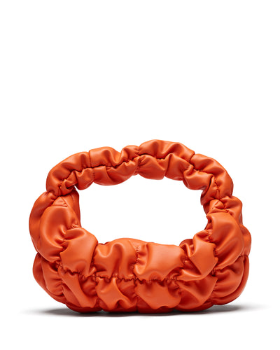 Therapy Shoes Cosmos Tangerine | Women's Bag | Handbag | Scrunch | Ruched