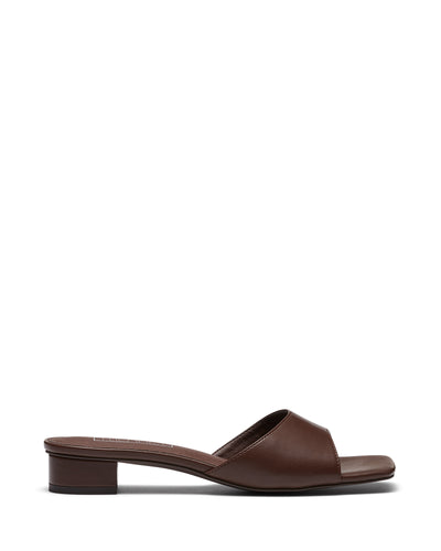 Therapy Shoes Debbie Chocolate | Women's Heels | Sandals | Mules | Slide
