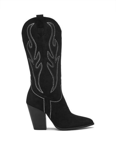 Therapy Shoes Diamond Black | Women's Boots | Western | Knee High | Tall