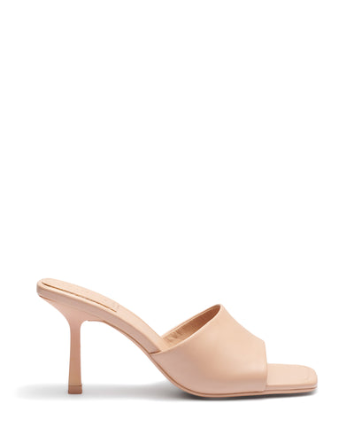 Therapy Shoes Dionne Latte | Women's Heels | Sandals | Stiletto | Mule