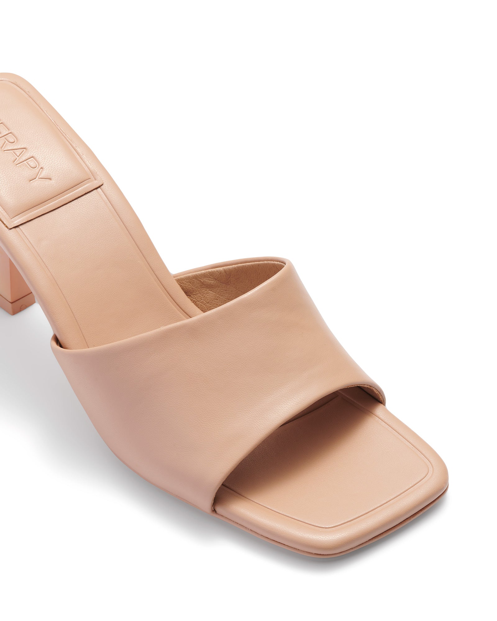 Therapy Shoes Dionne Latte | Women's Heels | Sandals | Stiletto | Mule