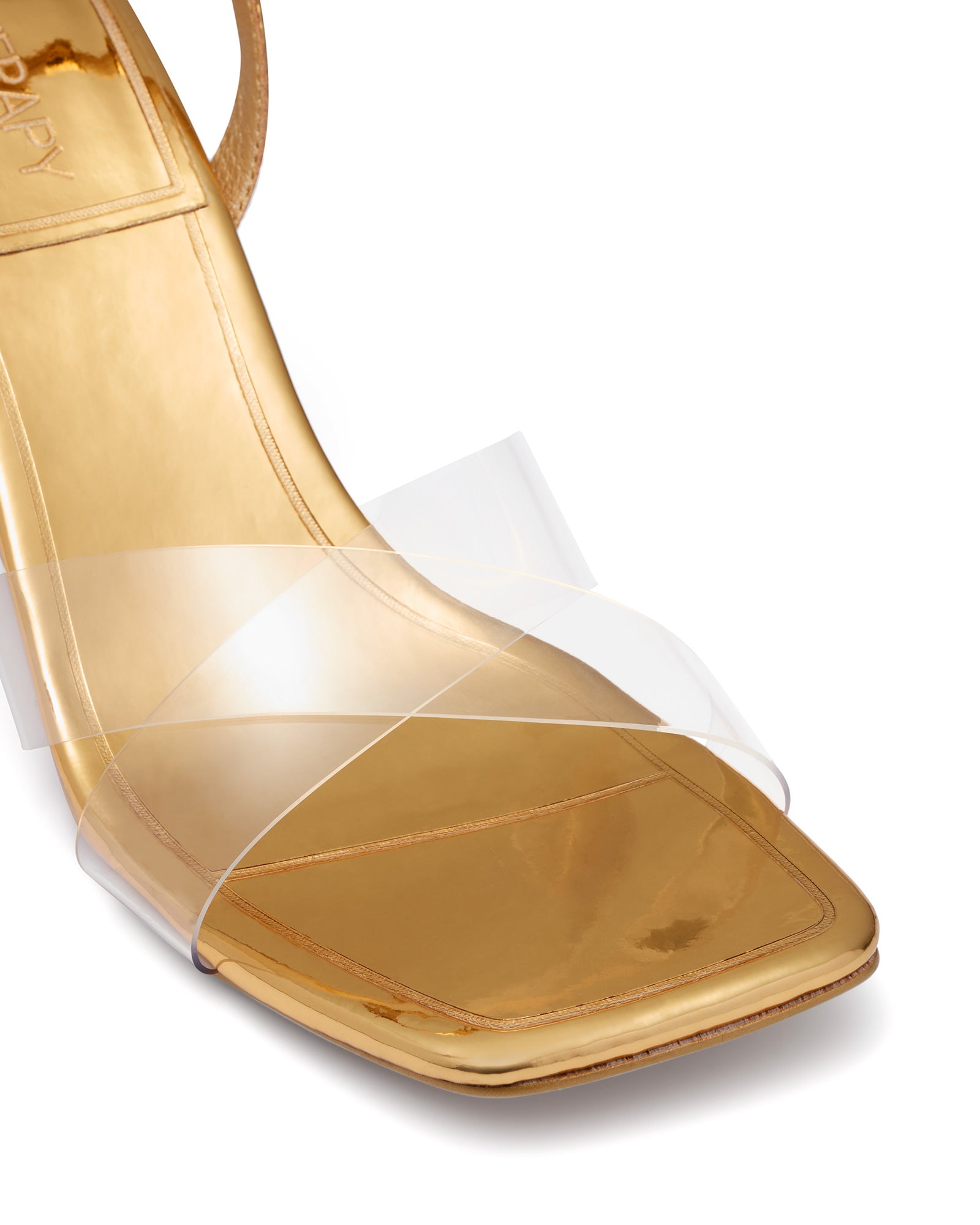 Therapy Shoes Dita Gold | Women's Heels | Sandals | Stiletto | Mule