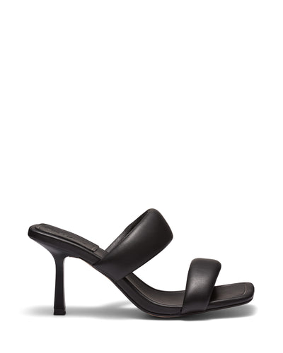 Therapy Shoes Dolla Black | Women's Heels | Sandals | Stiletto | Puffy