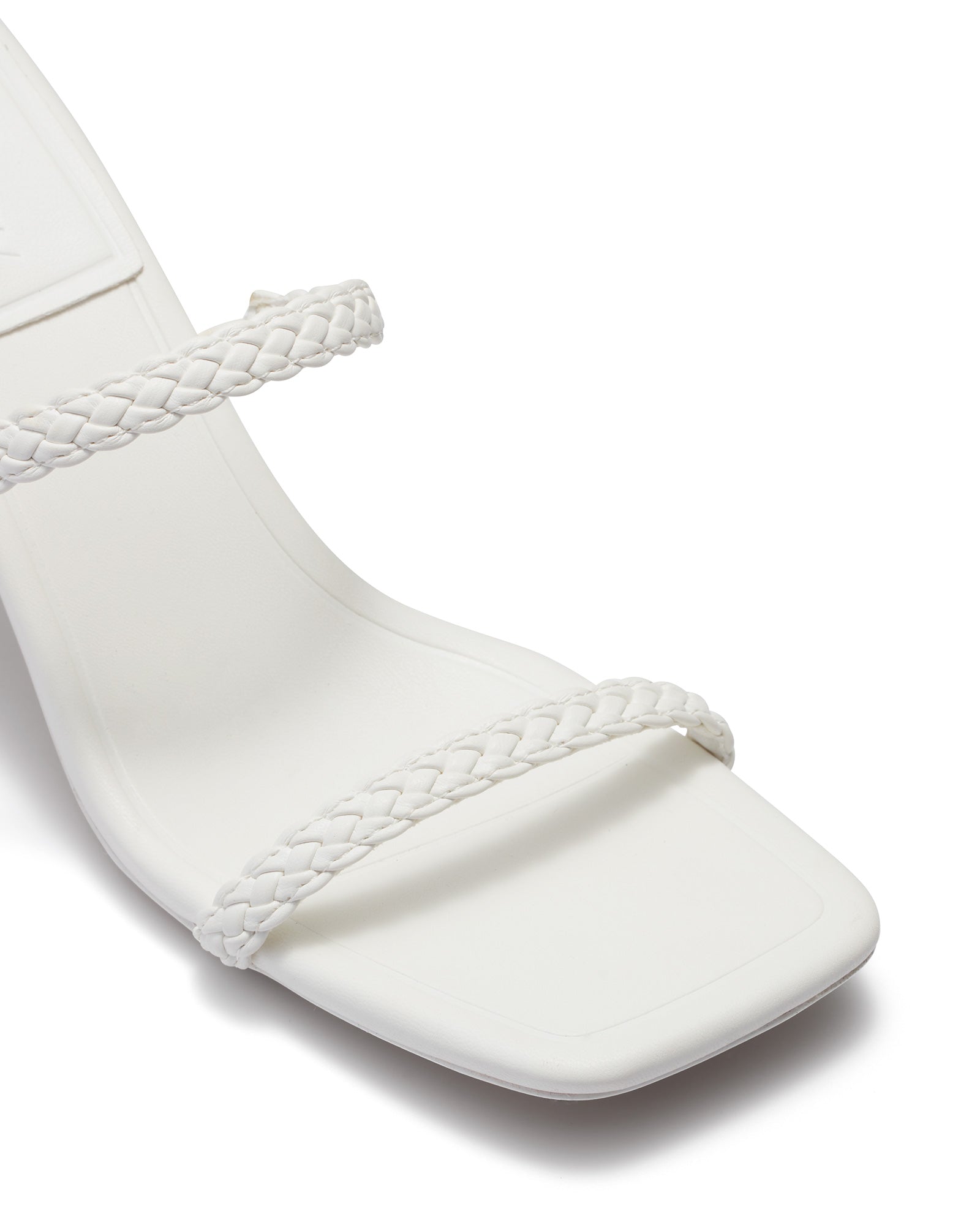 Therapy Shoes Drew White | Women's Heels | Sandals | Stiletto | Braided