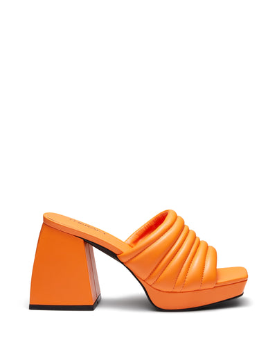 Therapy Shoes Euphoria Tangerine | Women's Heels | Sandals | Platform | Mule