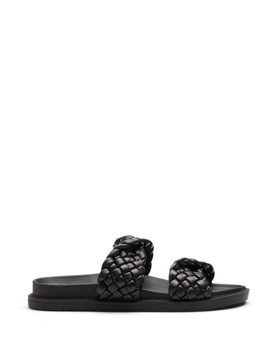 Therapy Shoes Evil Black | Women's Sandals | Slides | Flats | Woven